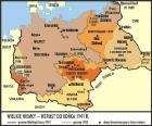 Mapa Wielkie Niemcy - wzrost do końca 1941r